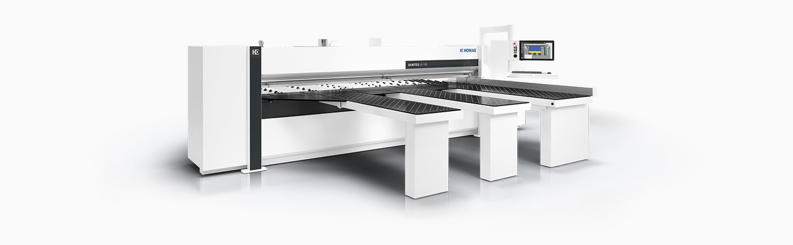 SAWTEQ S-180 Panel Dividing Saw with power, precision and flexibility