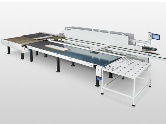 RCS 14 - Return conveyor system to automate a edge banding machine
