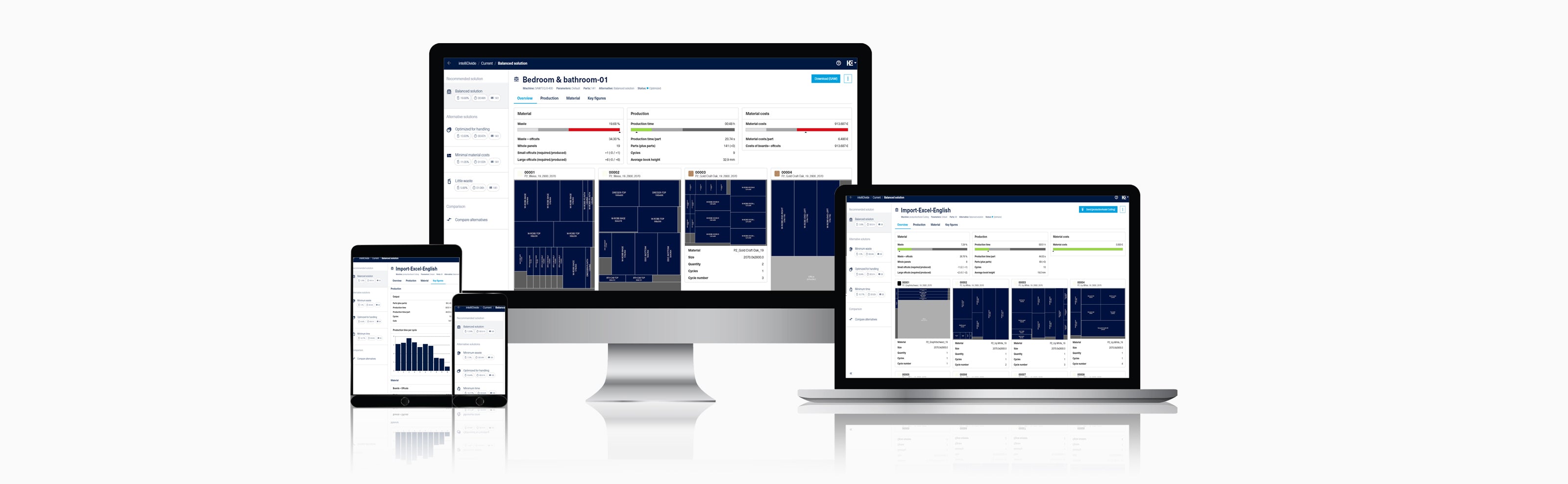 intelliDivide Cutting - Optimization for cutting processes on saws